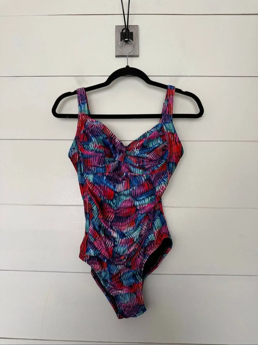Swimsuits for All Women’s 18 Multicolored One Piece Swim New